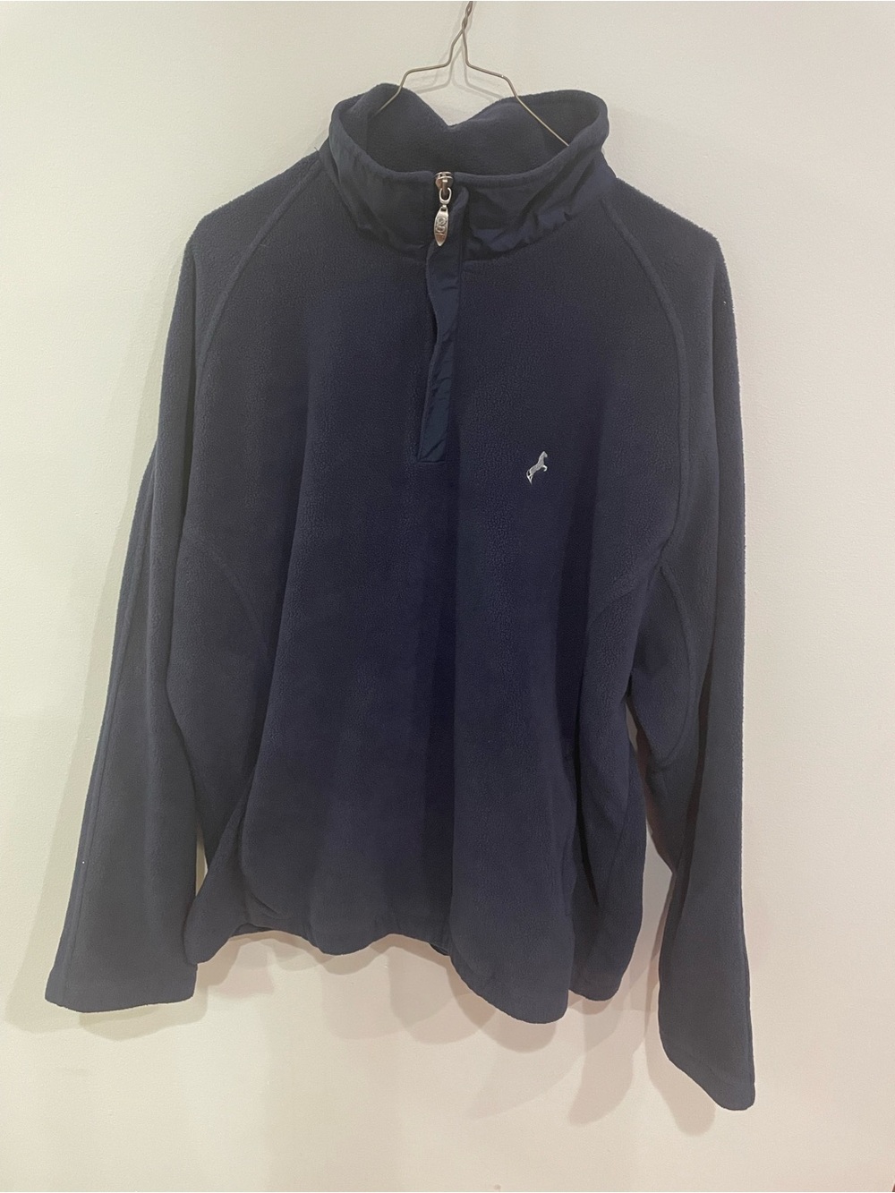 Gear For Sports Mens Quarter Zip Pullover Navy Blue  Heather Mens Extra Large XL